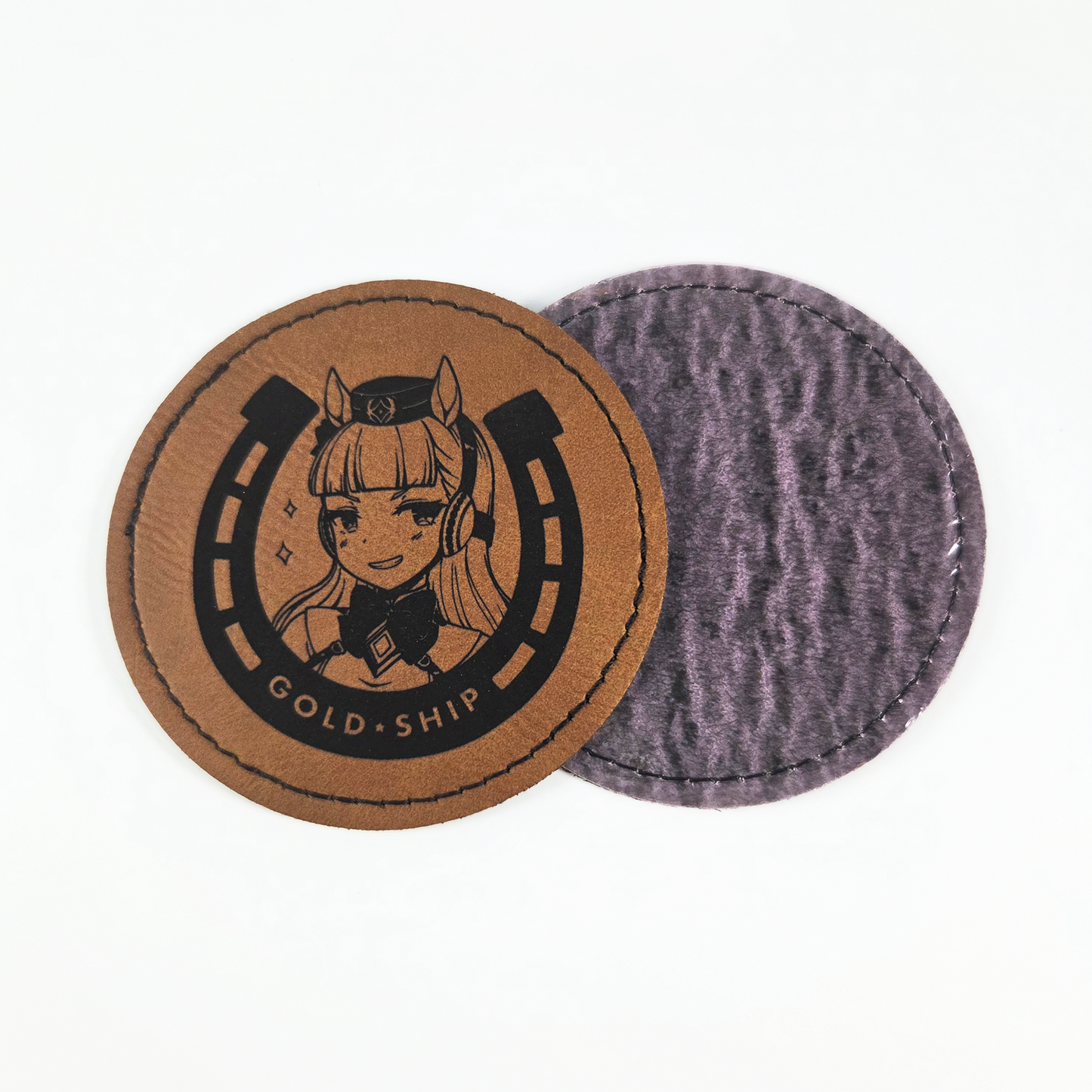 Umamusume Iron-On Leather Patches