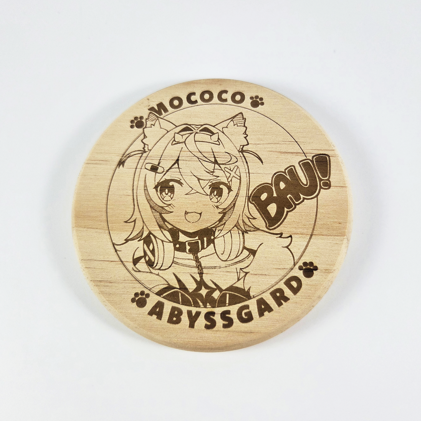 Fuwamoco Wooden Coasters