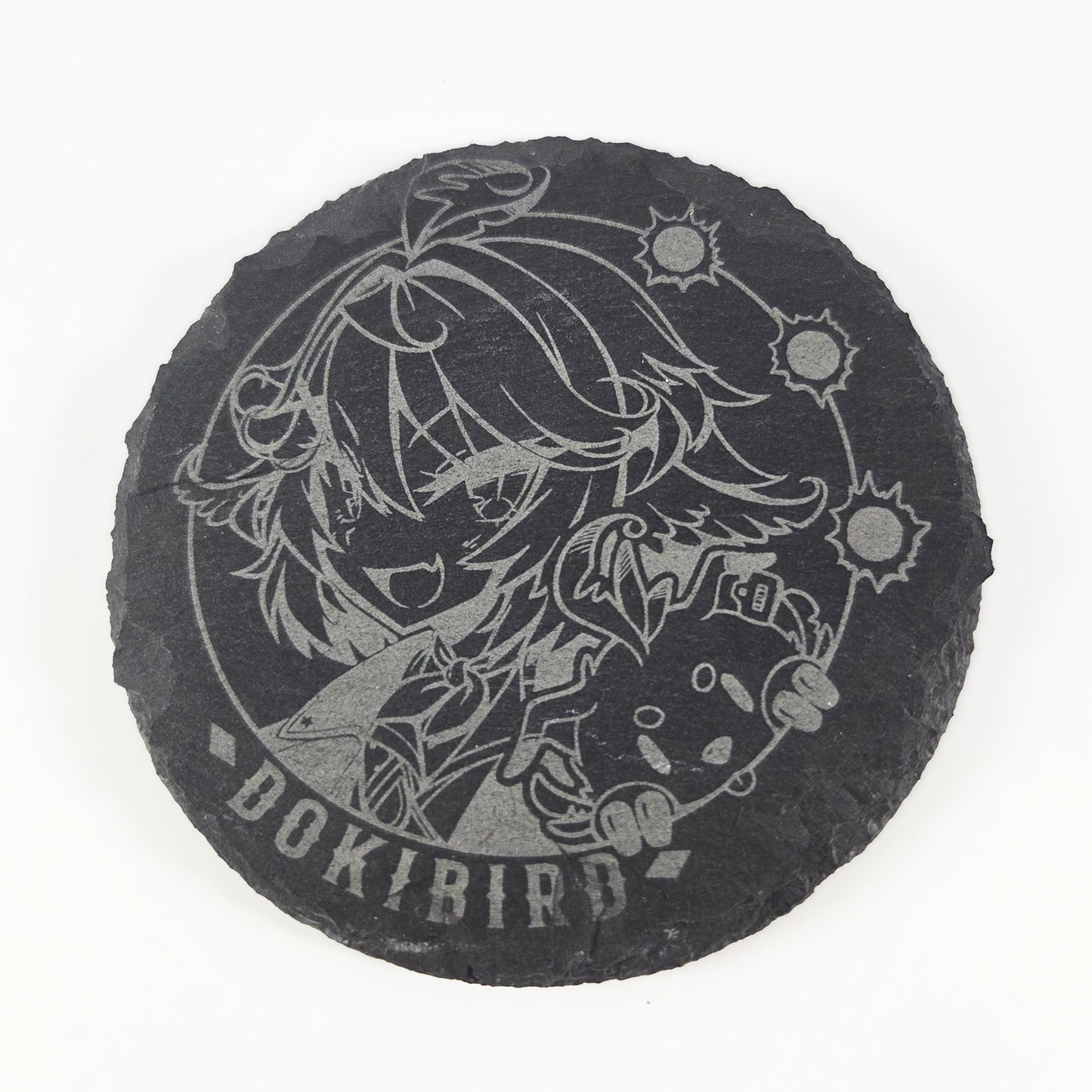 Dokibird Slate Coaster