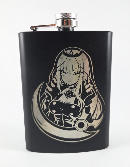 Mori Calliope Metal Flask
