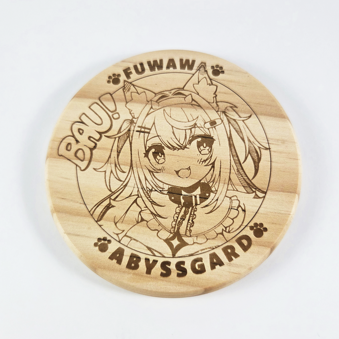 Fuwamoco Wooden Coasters
