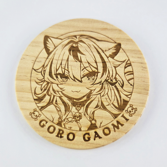 Goro Gaomi Wooden Coaster