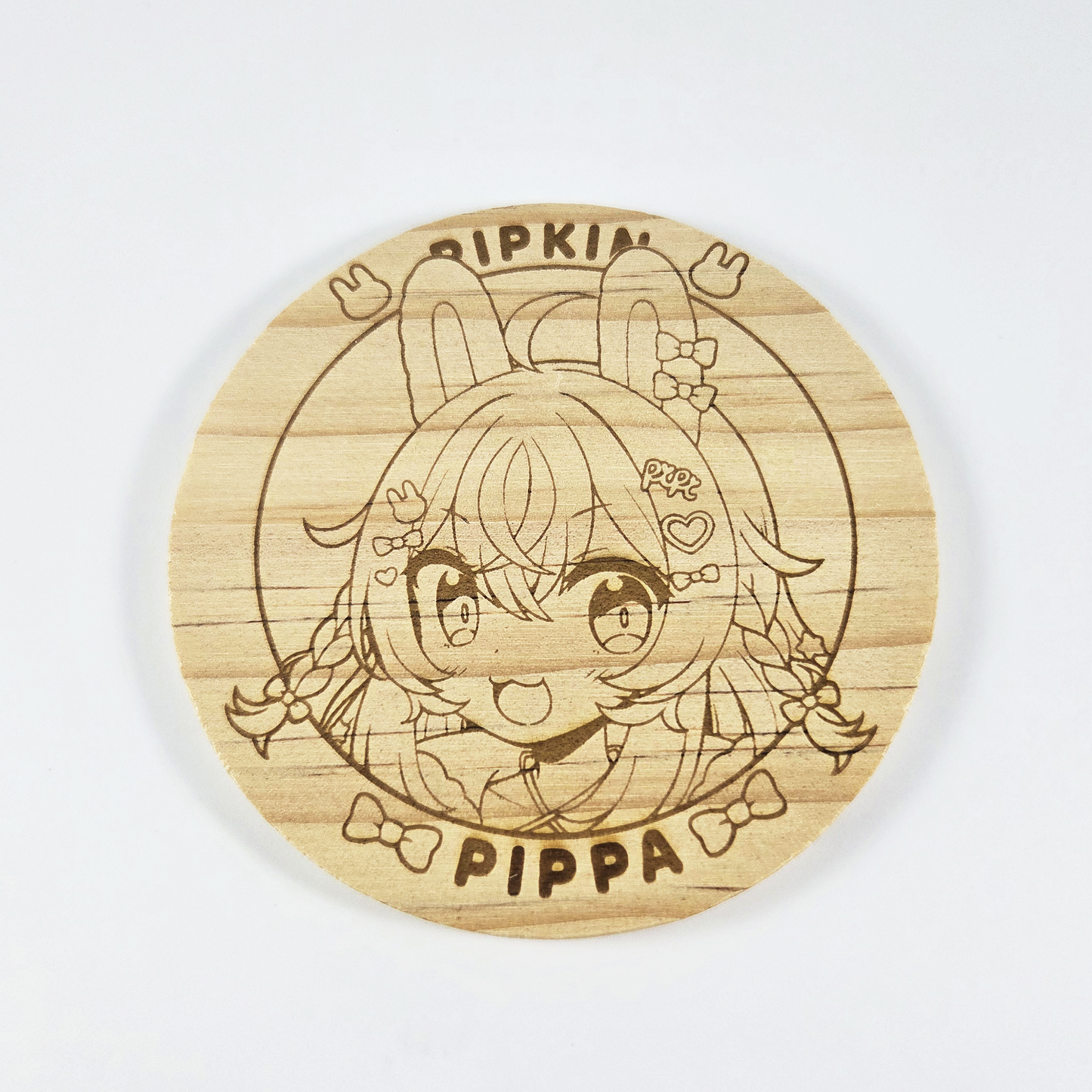 Pippa Wooden Coaster