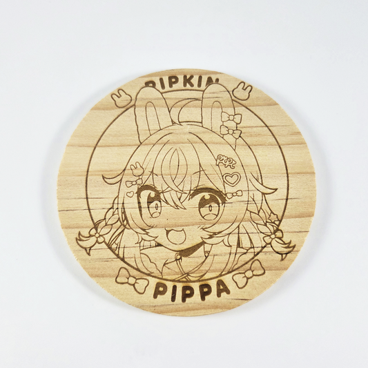 Pippa Wooden Coaster